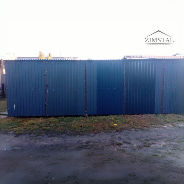 Garaż blaszany 3×5 blaszak II Gatunek blachy