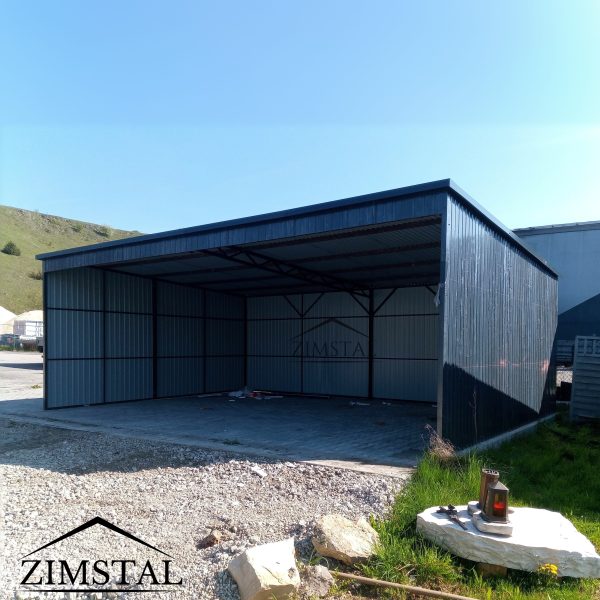 garaz-blaszany-carport-spad-do-tylu